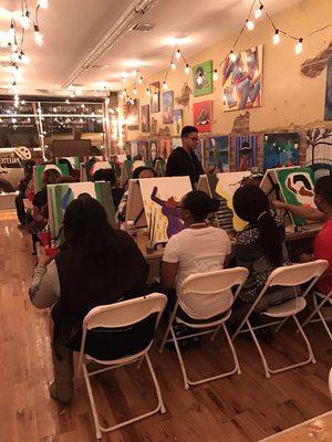 Open paint night