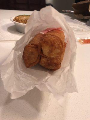 Pork egg rolls