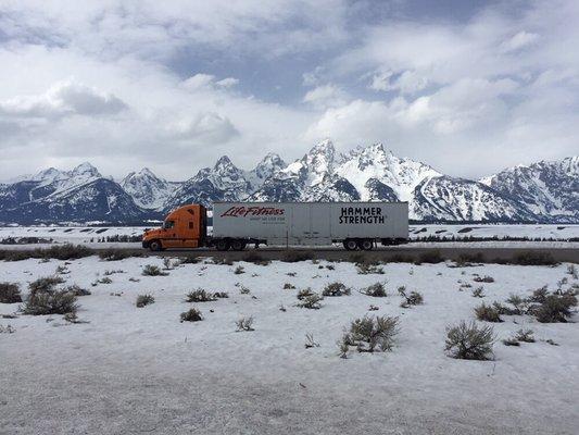 The Teton Mountain Range