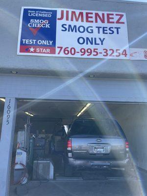 Jimenez Smog Test