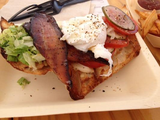 BLT Egg Sandwich