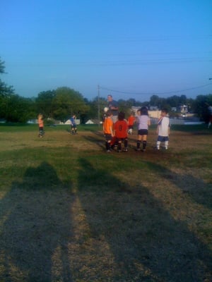 BVAC little soccer practice