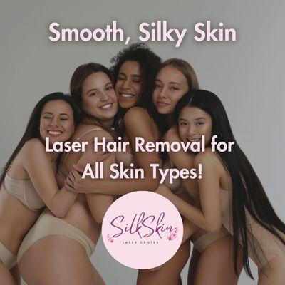 Silk Skin Laser Center offers laser hair removal treatments for all skin types. Schedule today, Call 214-675-8561