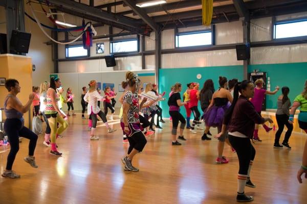 80's flashback fitness party