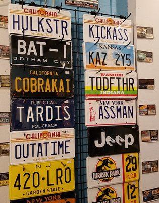 themed license plates