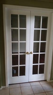 French door install