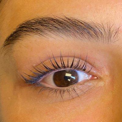 Eyelash lift