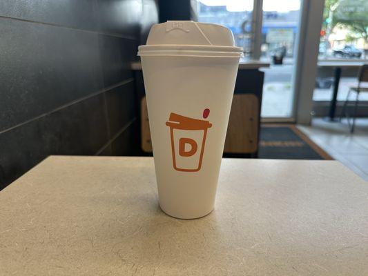 DUNKIN' Coffee.