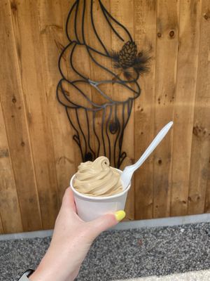 small coffee soft serve