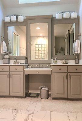 Master bath vanity refresh