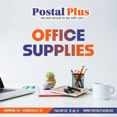 Come by for all your necessary office supplies!