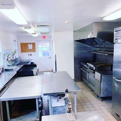 Deep cleaning of commercial kitchen!