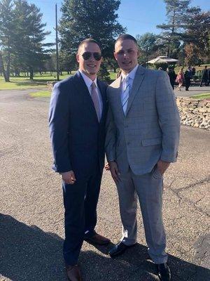 Presidents of Ambrosio Brother Contracting. Joseph Ambrosio (left) Anthony Ambrosio (right)