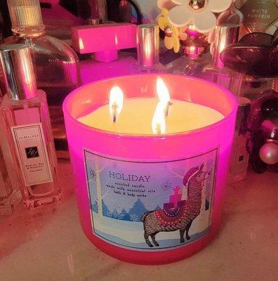 I love the winter candle collection. I light them until spring!