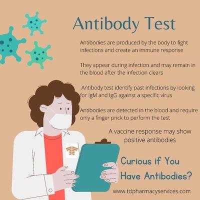 Curious if you have Antibodies? Book an Antibody appointment today. It's quick, easy and done at your car.