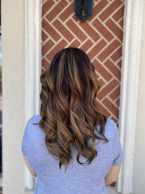 Balayage & haircut