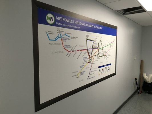 Visual Magnetic display at MRTA