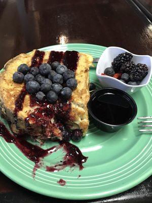 Lavender vanilla French toast