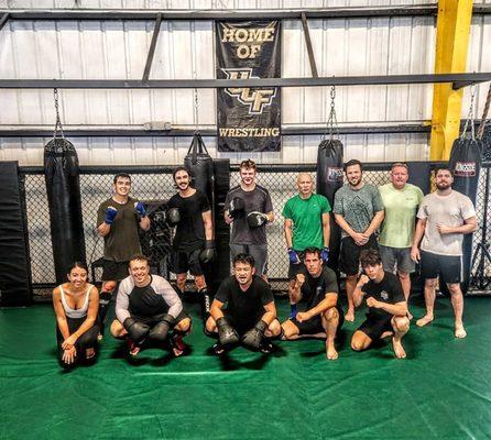 Muay Thai class