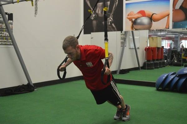 We offer Small Group TRX Training!