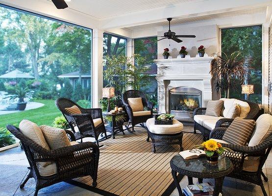 Outdoor Living Room / Screen Porch