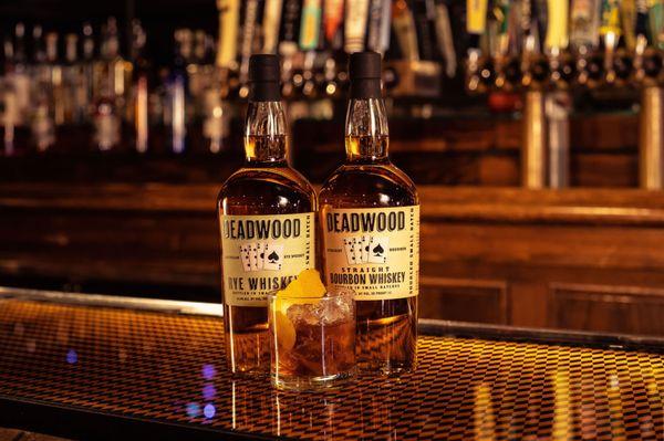 $5 House Old Fashioned ft Deadwood Whiskey, all day everyday!