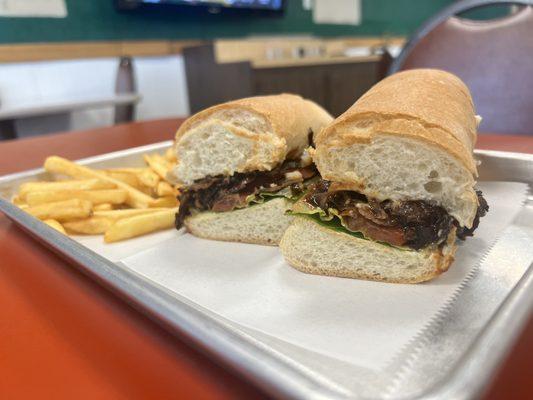 BBQ Roast Beef Poboy