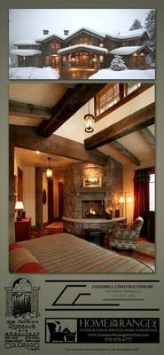 Ski-in Ski-out Western Mine style home - Ski Magazine Mountain LIving section