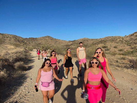 Yoga & Hiking at South Mountain