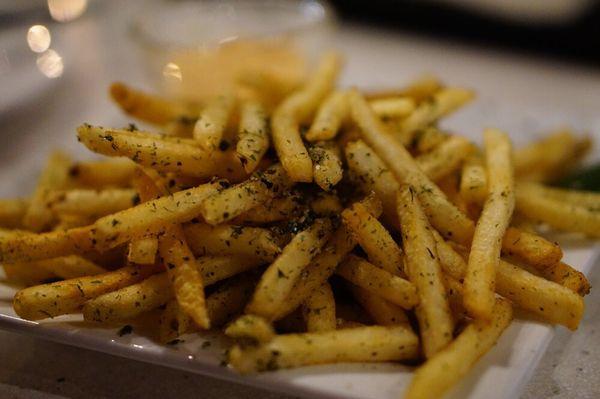 The fried with furikake were addictive.