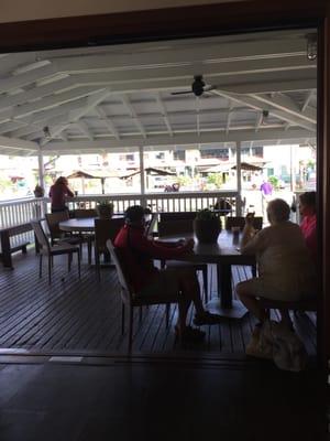 Patio veranda to sit upon