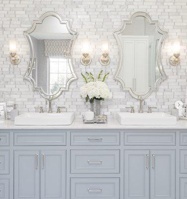 French inspired bathroom design