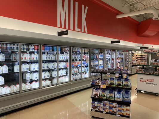 Oct 2019- Dairy section