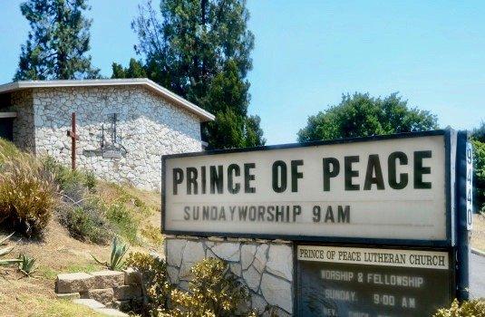 Prince of Peace Lutheran Church 9440 Balboa Blvd. Northridge, CA  91325