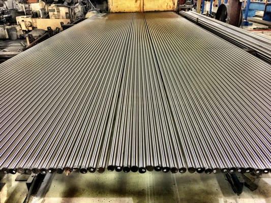 TGP turned, ground & polished steel bars from 1/2" to 14" diameter.  Carbon, alloy, stainless grades.