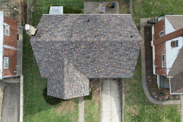 Completed Roof 
 (Top View)