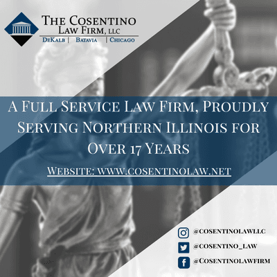 We are a full service, family owned law firm serving the Dekalb, Batavia, and greater Chicagoland area for over 17 years!