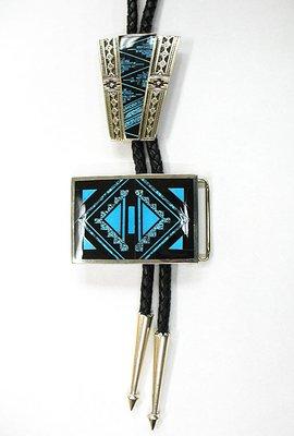 buckle and bolo tie