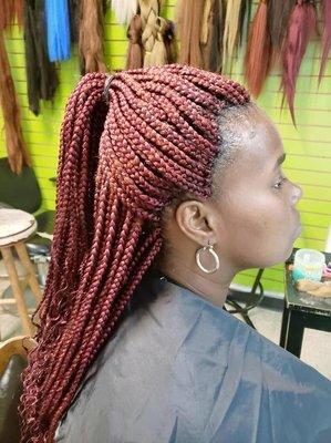 Senegalese African Hair Braiding