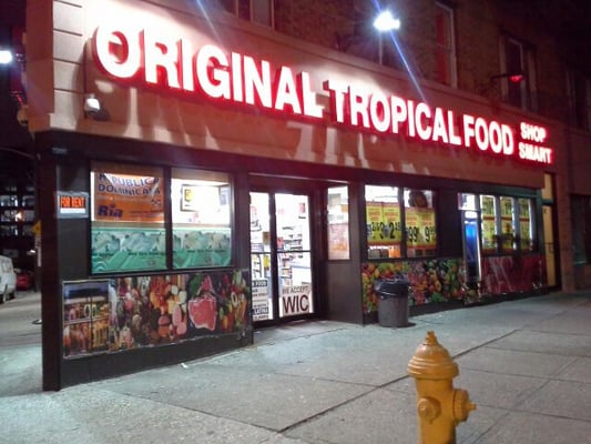 Original Tropical SHOP SMART Mini Supermarket. It is located between JFK No and Lawrence St. OFF OF Dodd St. BLOOMFIELD.n