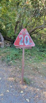 20 mile marker