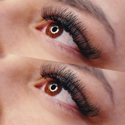 Light volume lashes