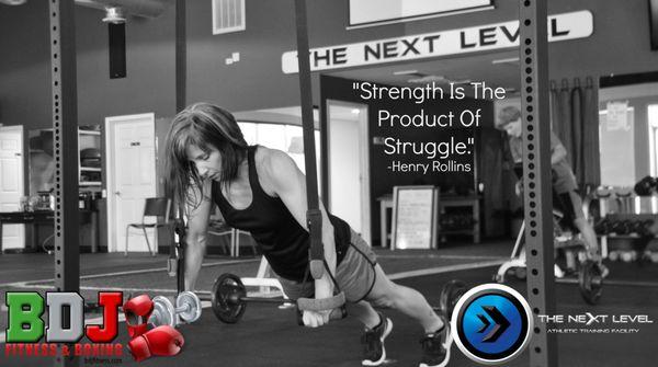 Getting stronger with BDJ FItness at The Next Level