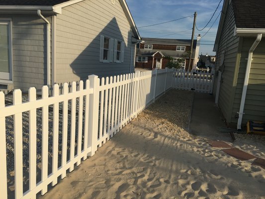 Fence installation