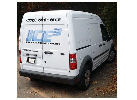 Our new Ford Transit service vehicle - Way 'cooler' than your mom's minivan!