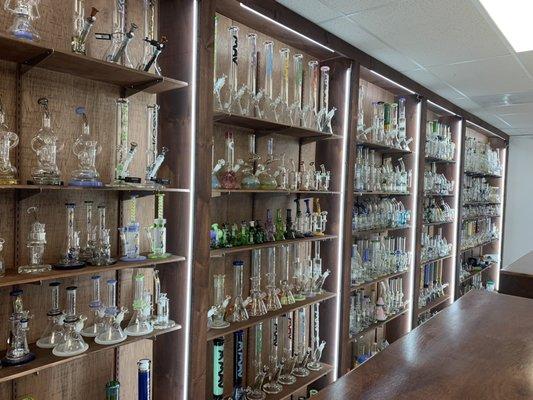 HIgh Quality Glass! Top of the lines brands like Roar, Aqua, and Grav Helix and so much more!