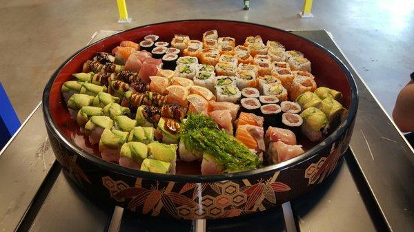 Catering party platter.