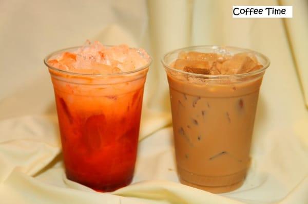 Thai Iced Tea & Iced Vietnamese Coffee