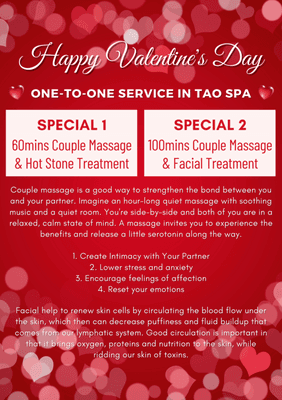 One-to-one service in Tao Spa.