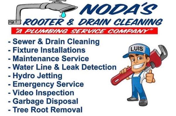 A list of some of our services. Please call or inbox me if your service is not listed